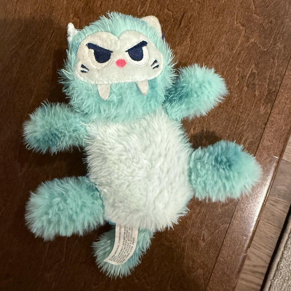BarkBox "Slobber Tooth Tiger" Plush Dog Toy Ice Age
